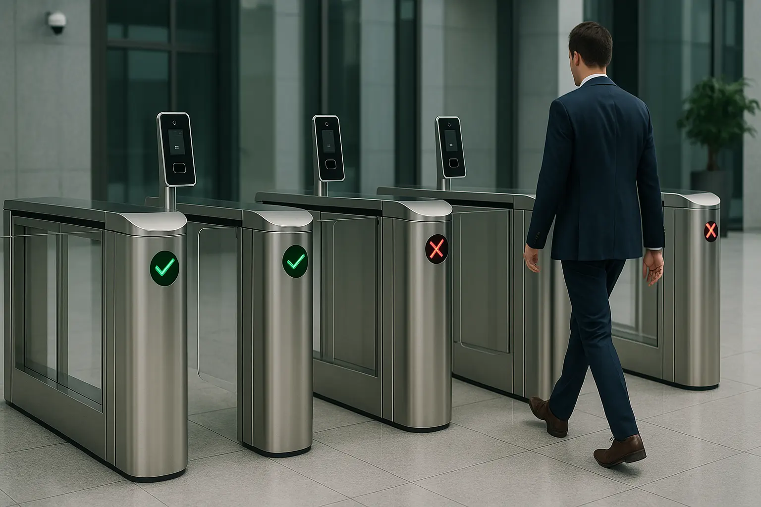 アンチ・テールゲーティング・スピードゲート