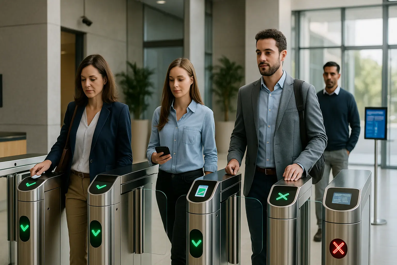 オーストラリア速度ゲート改札機アクセス制御