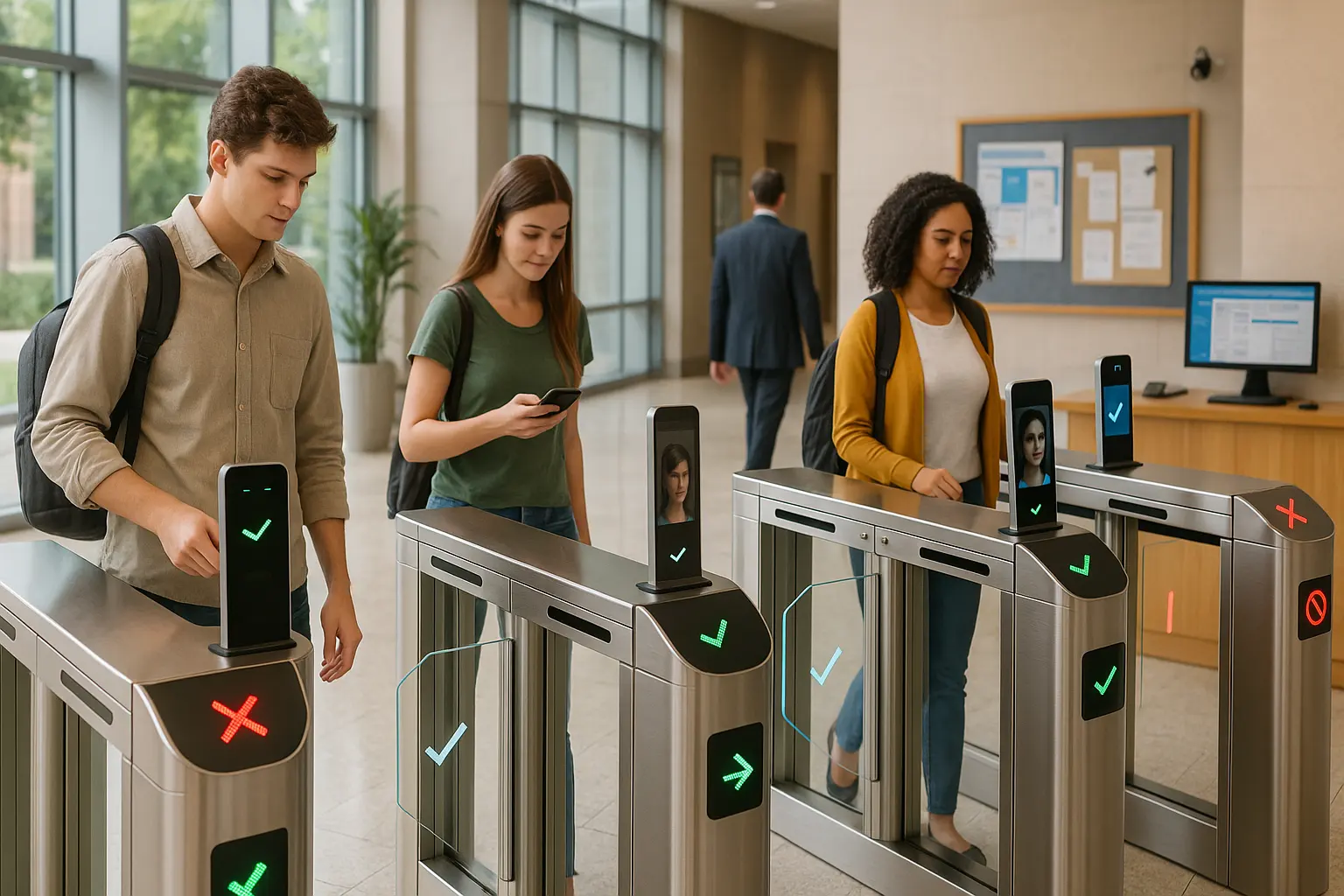 キャンパスアクセスコントロールゲート