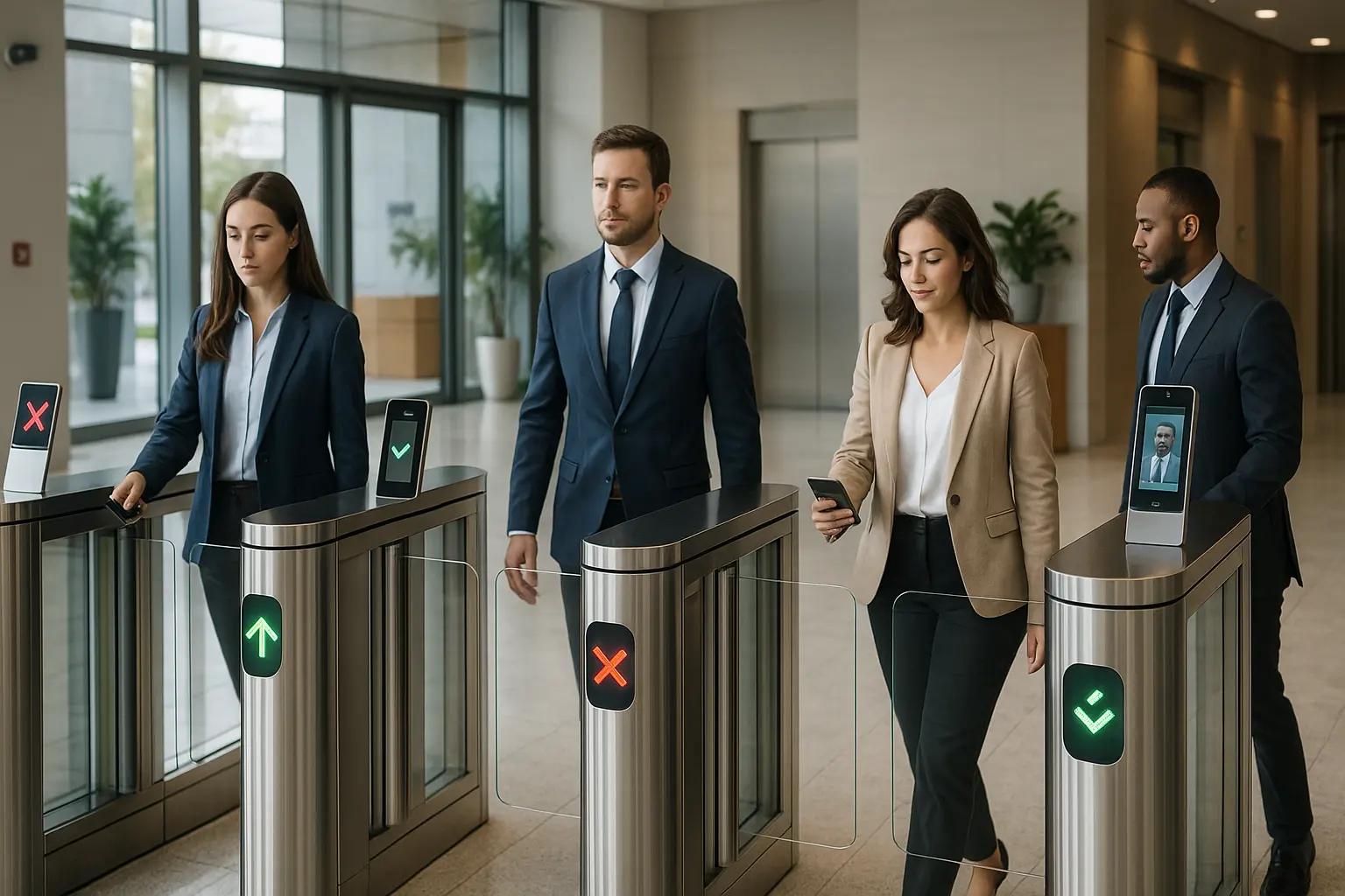 フランスのインテリジェントスピードゲート入口システム