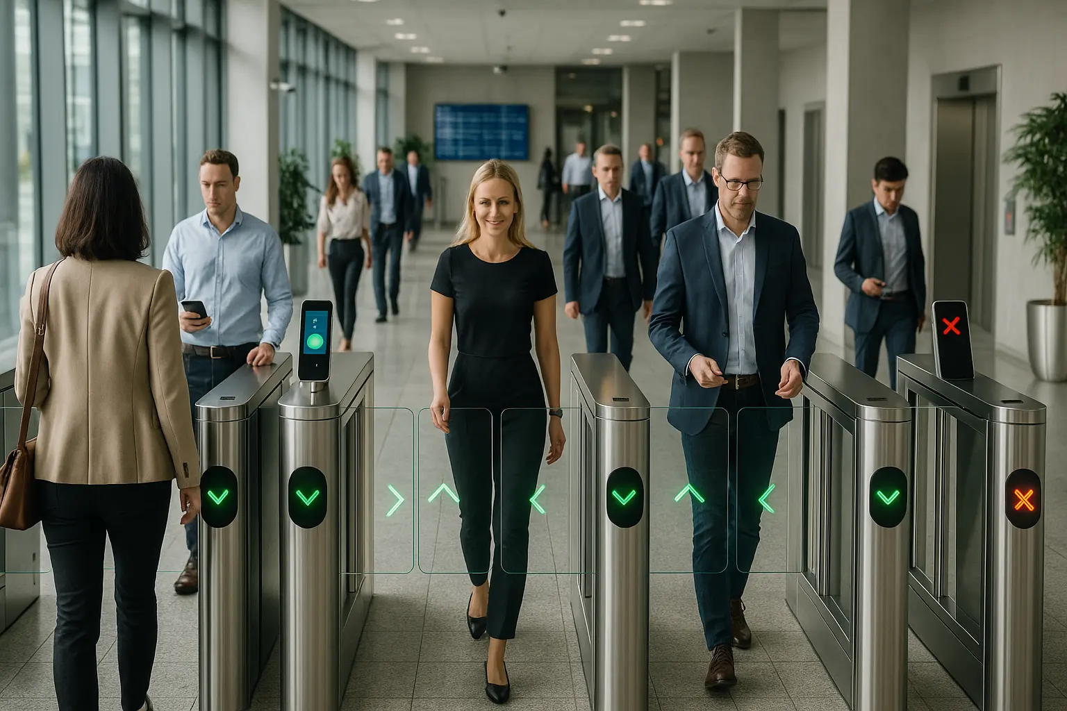 ドイツの高速ゲート歩行者アクセス