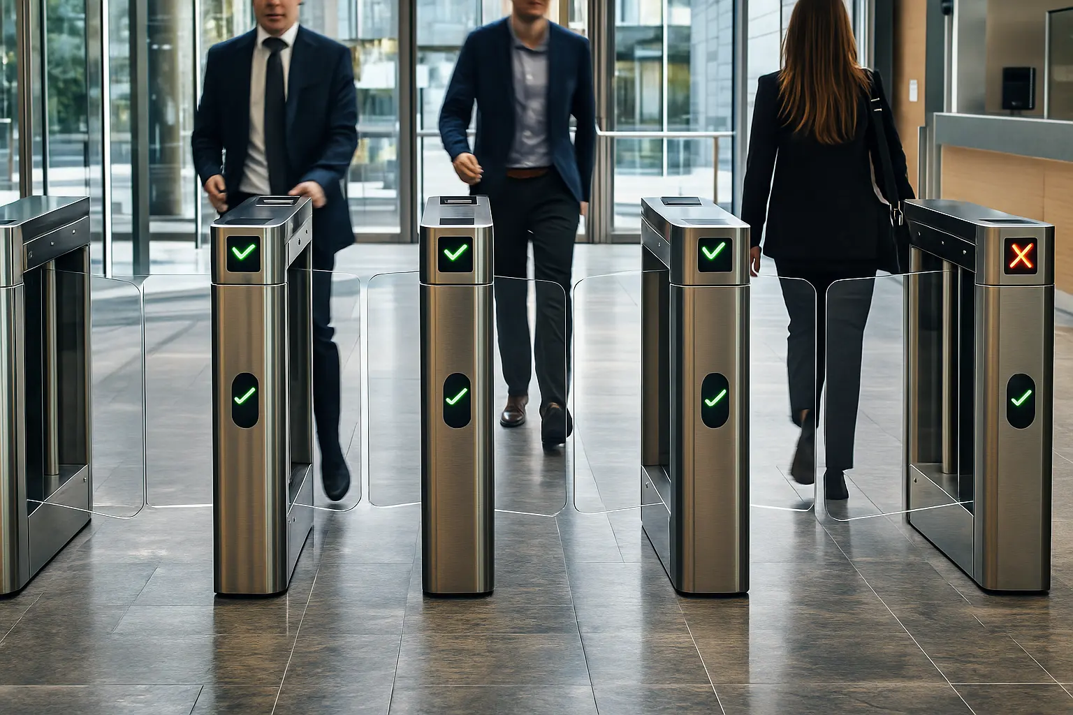 現代施設向けの高速アクセス制御システム