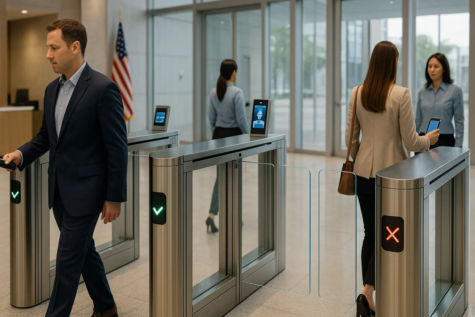 USAスピードゲート改札機