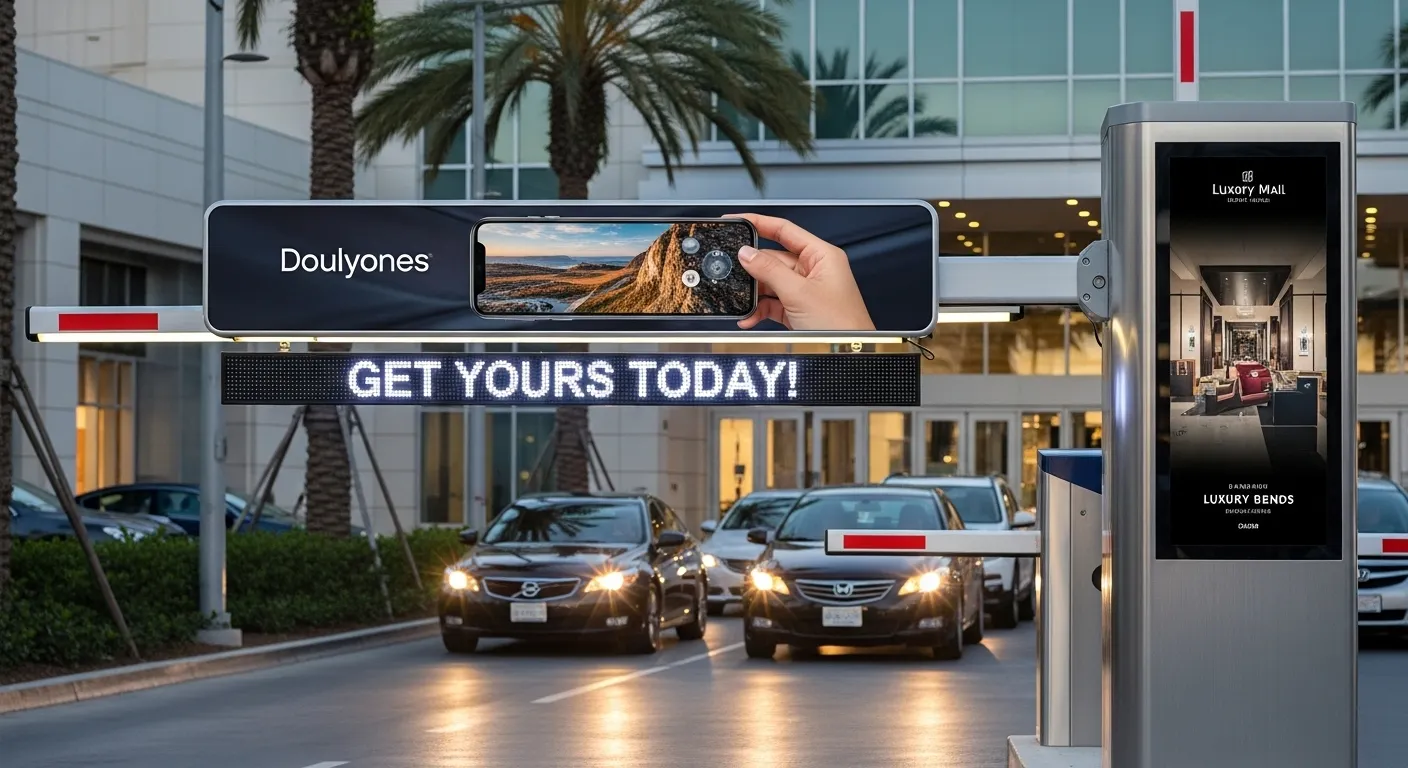 広告用バリアゲート