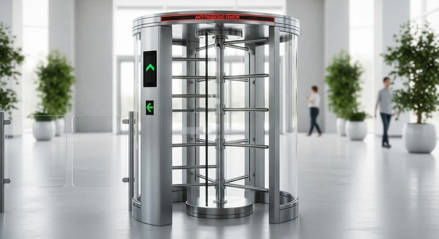 アンチテールゲーティング全高改札機