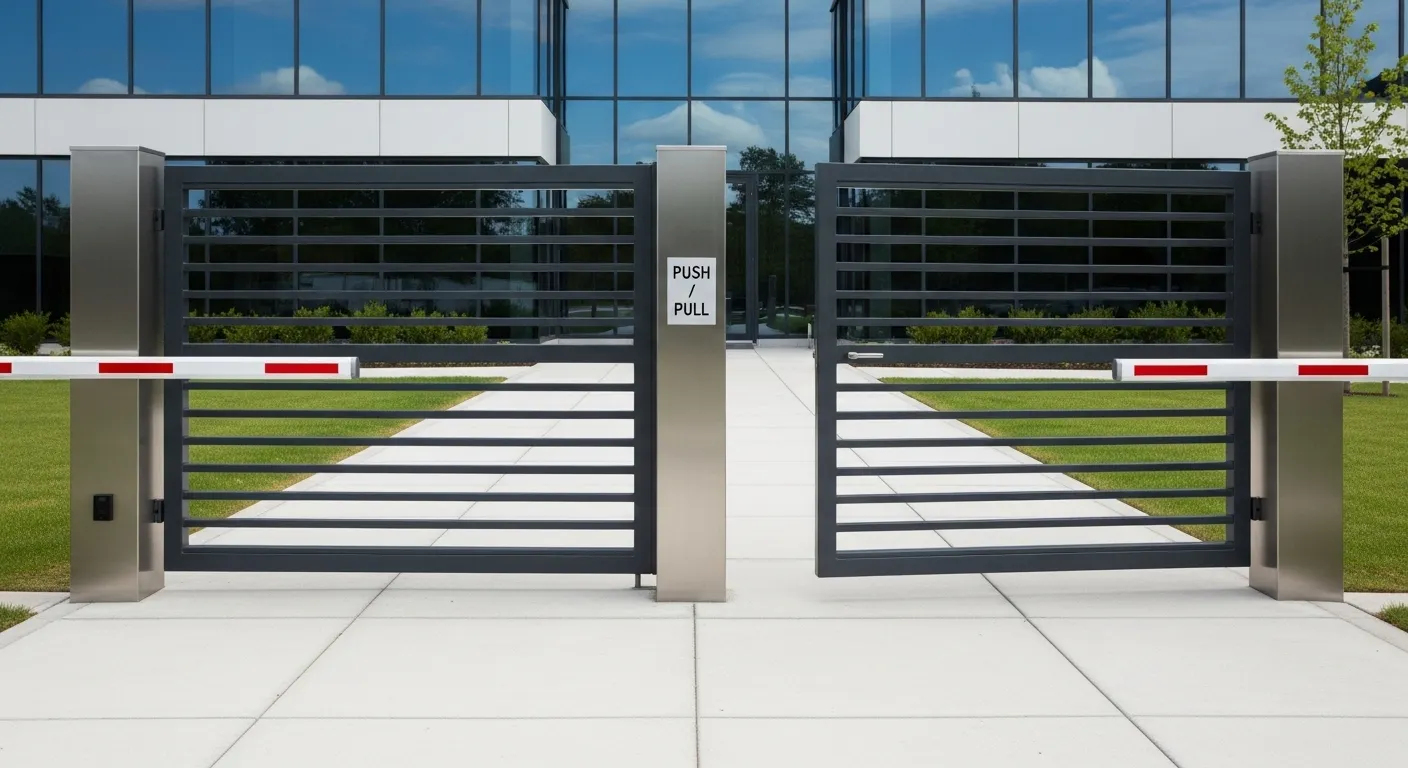 双方向スイングゲート