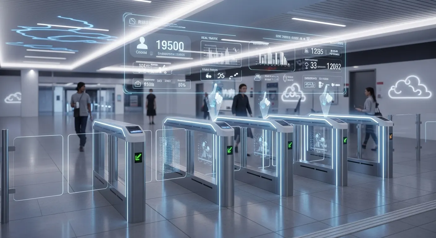 雲形ターンスタイルゲート