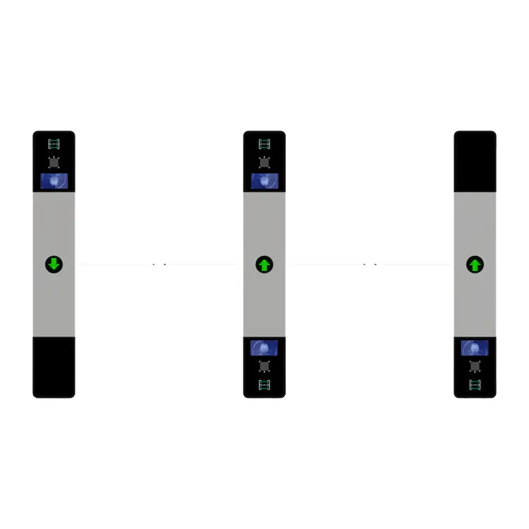 衝突防止スイング改札ゲート