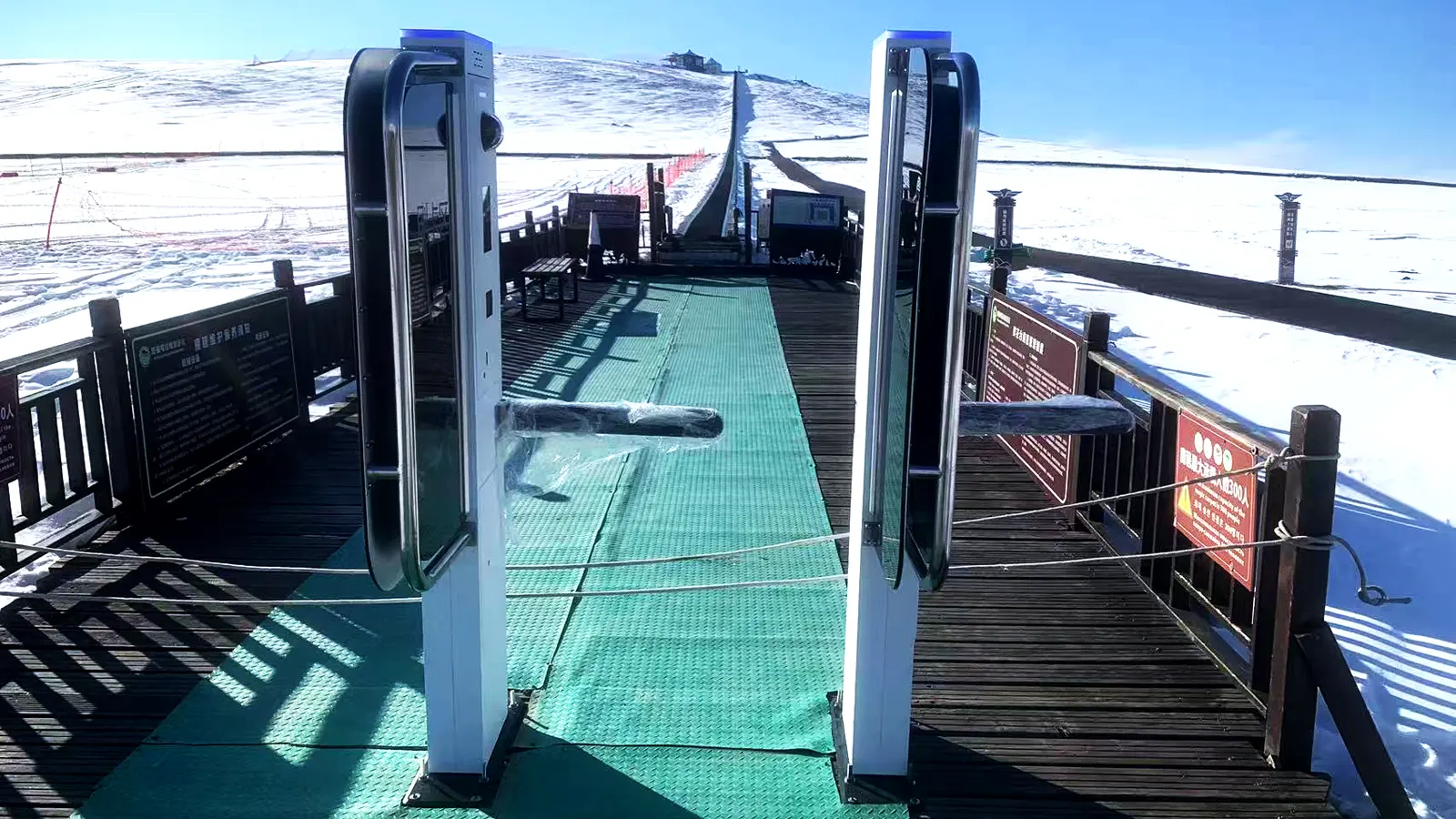 extreme cold access control system