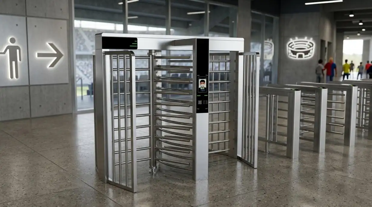 Full Height Turnstile Gates Manufacturer for Stadiums
